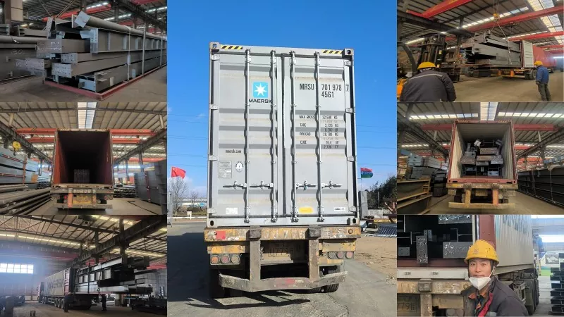 יומן משלוחים במפעל EIHE Steel Structure Group