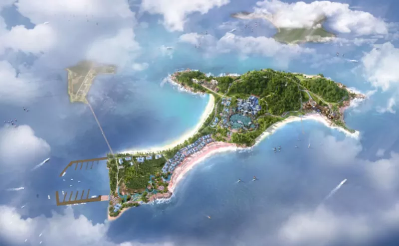 מבנה הפלדה של EIHE: בניית ארמון Dongyou ב-Yantai Kongtong Wonderland