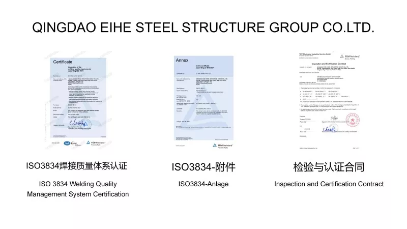 ISO 3834 Welding Certification