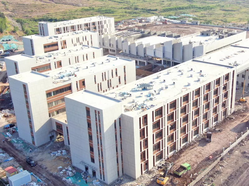 בניין בית ספר קדם הנדסה גבוה קומות פלדה