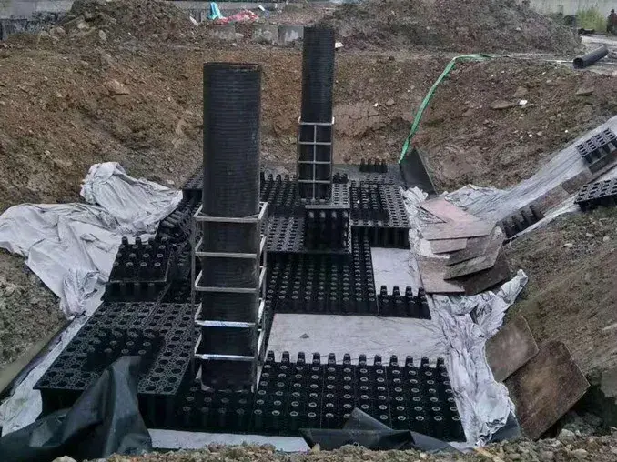 בניין איסוף מי גשמים מפלדה